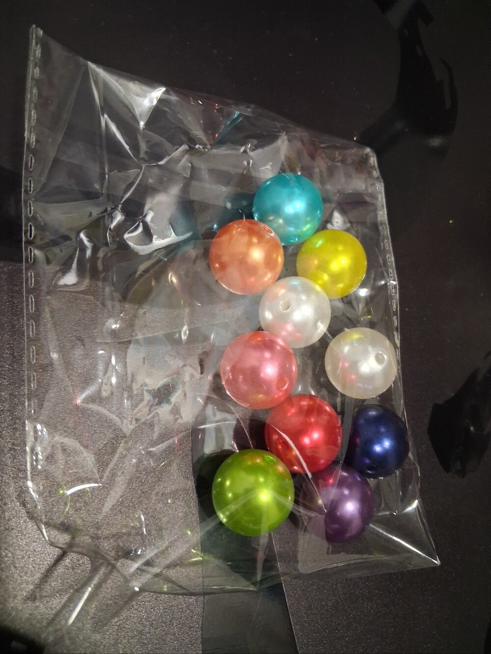 Assorted Multicolor Craft Beads Pack for Home & Office Arts & Crafts - Picture 5 of 8